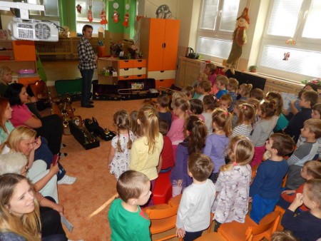 Výchovný koncert v MŠ